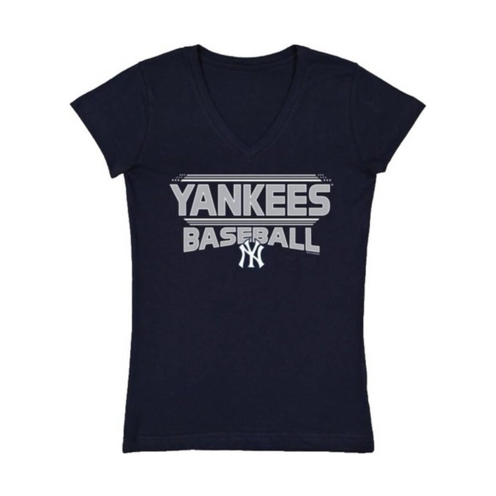 NEW YORK YANKEES MLB WOMEN'S SHORT SLEEVE T SHIRT NWT Size S